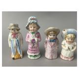 Ceramic Figurine Salt and Pepper Shakers