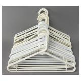 Stack of Plastic Hangers