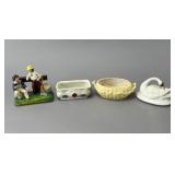 Grouping of Four Ceramic Items