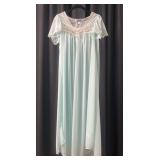 Silk Essence Light Blue Nightgown