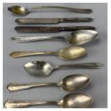 American S.P. Co. Silver-Plated Flatware Set