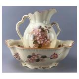 Ceramic Pitcher and Basin Set