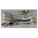 Silver-Plated Utensils and Containers