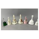 Decorative Bell Collection, Glass and Porcelain