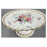 Staffordshire Porcelain Pedestal Dish