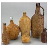 Woven Bottle Assortment, approx. 13 inches