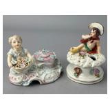 Pair of Ceramic Pastille Burners