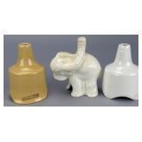 Nutbrown Ceramic Pie Funnels, Set of 3