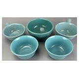 Set of Five Ceramic Bowls, approx. 6 inches