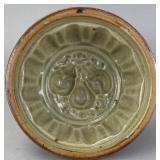 Ceramic Food Mold with Pear Relief