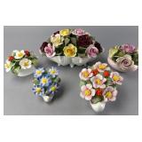Aynsley Floral Arrangements, 8 inches long