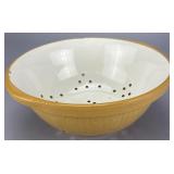 Green & Co Ltd. Yellow Ware Colander, 9 inches