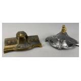 Two Early 20th-Century Inkwells