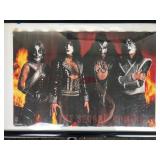 Two KISS Posters, 1996, Printed Paper, 23" x 35"