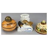 Grouping of Three Ceramic Items