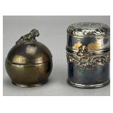 Wilcox Silverplate Co. Inkwell Pair