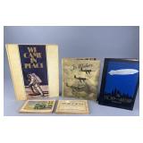Set of Five Aviation and Space-Themed Books