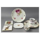 Group of Porcelain Plates and Cups