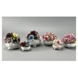 English Bone China Floral Arrangements