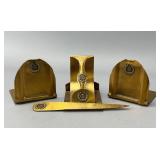 Metal Arts Co. Bronze 5pcs Desk Set