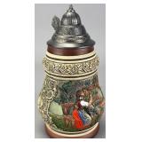 Thewalt Ceramic Beer Stein, Approx. 8 inches