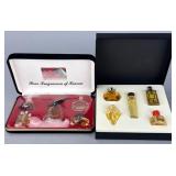 Two Perfume Presentation Cases, approx. 7 inches