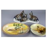 Ceramic Figurine of Three Dogs