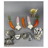 Easter Candles, Cookie Cutters, and Bucket