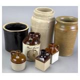 Padew City Artware Ceramic Vessels, 6.5 inches