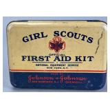 Johnson & Johnson Girl Scouts First Aid Kit Tin
