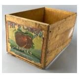 Wenatchee Produce Co. Apple Crate