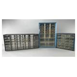 Metal Storage Cabinets, Set of 3