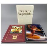 Set of Three Hardcover Cookbooks