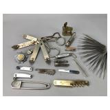 Assorted Metal Tools and Accessories