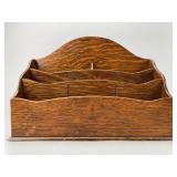 Wooden Desk Organizer