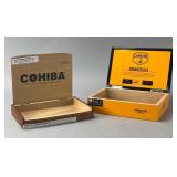 Wooden Cigar Boxes, Cohiba & Camacho