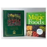Two Hardcover Books on Gardening & Health