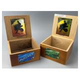 Drew Estate Wooden Cigar Boxes