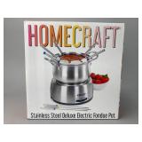 Homecraft Stainless Steel Fondue Pot
