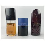 Set of Three Cologne Bottles