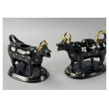 Jackfield Staffordshire Cow Creamers