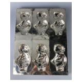 Metal Chick-Shaped Candy Mold