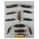 Folding Pocket Knives Grouping