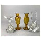 Grouping of Four Glass Bottles