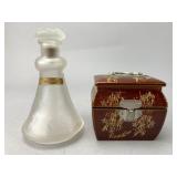 Frosted Glass Perfume Bottle