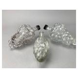 Glass Grape Cluster Bottles