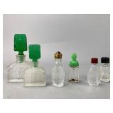 Vintage Glass Perfume Bottles