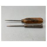 Metal Ice Pick with Wooden Handle