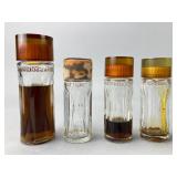 Glass Perfume Bottles Set