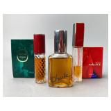 Vintage Glass Perfume Bottles Set